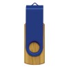 4GB Bamboo USB Drives Dark Blue